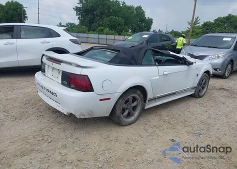 2003 Ford Mustang Gt z USA, uszkodzony, nr VIN 1FAFP45X63F346516